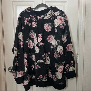 Torrid floral hoodie